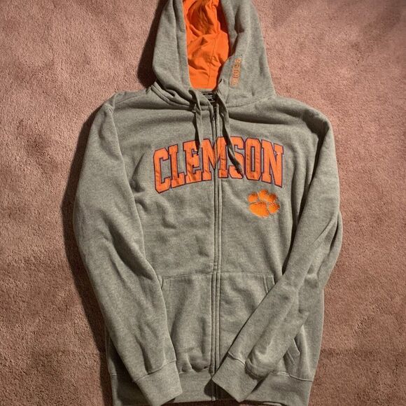 Stadium Athletics Other - Vintage‎ Clemson Tigers FullZip Spellout
